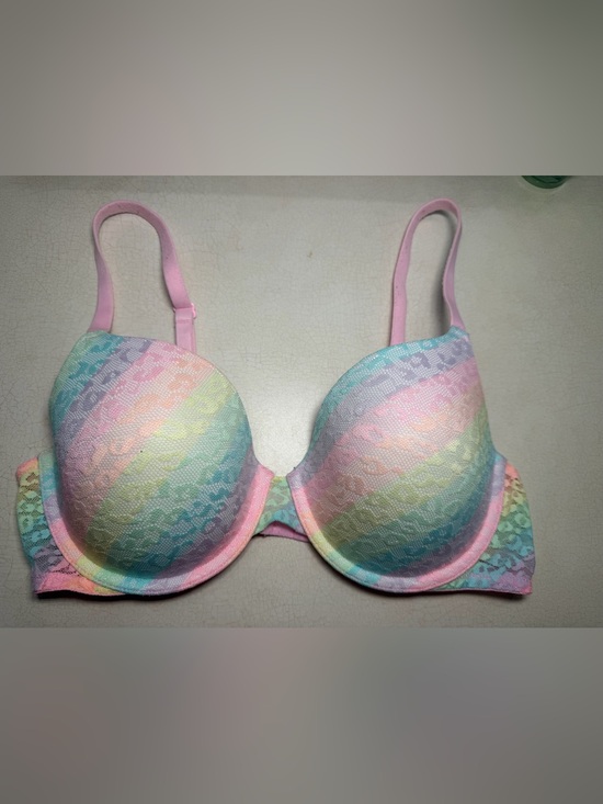 PINK Victoria's Secret Other - Victoria secret/pink -Pastel Rainbow Lace T-Shirt Bra - Women Intimates
